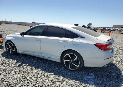 2022 Honda Accord Sport from USA, damaged, VIN 1HGCV1F34NA037500